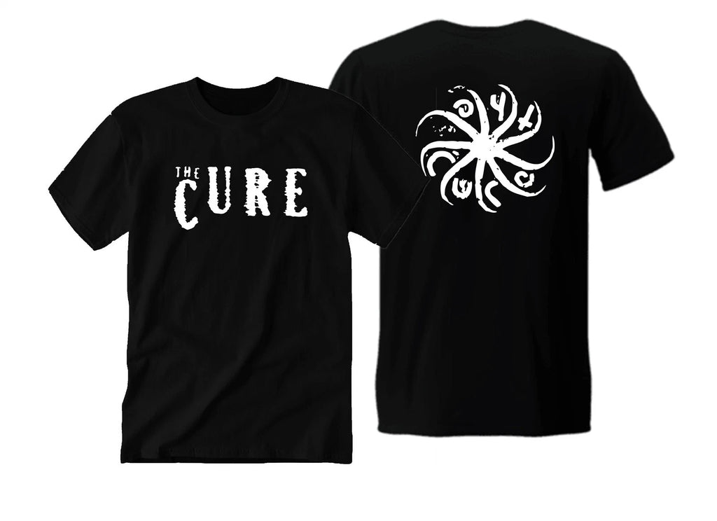 Thɘ Curɘ 80's Classic Rock T-Shirt Unisex Double-Sided Print for Kids & Adults