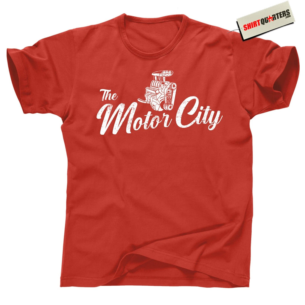 Motor City Shirt – Detroit Auto Worker Union Pride T-Shirt USA Made