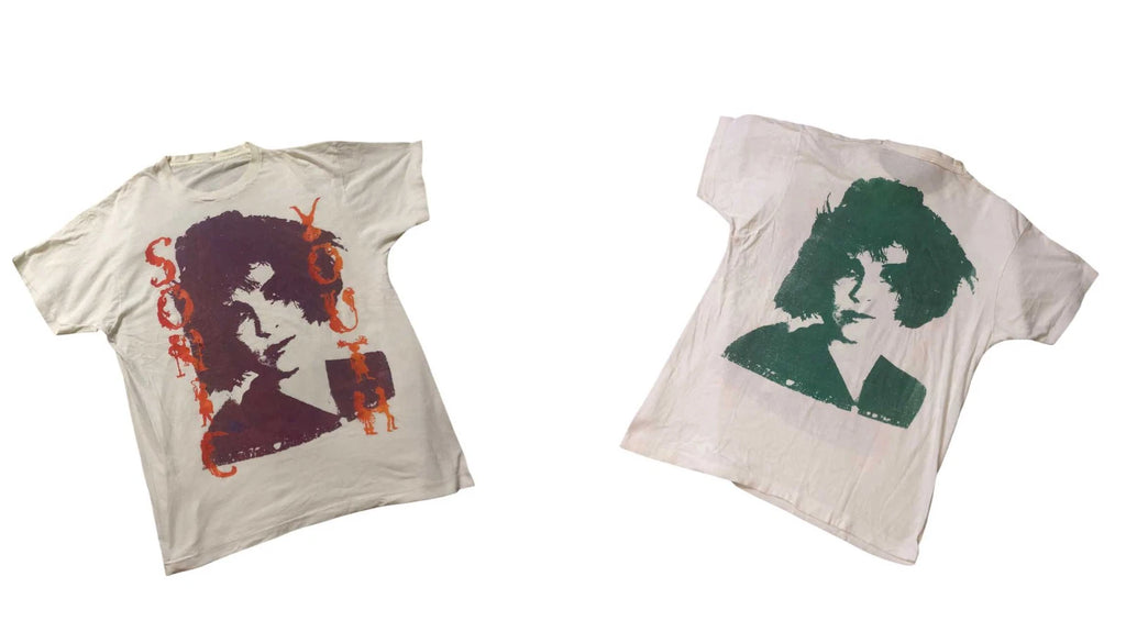 Vtg 89' SONIC YOUTH WINONA RYDER TANNIS ROOT Band T-Shirt