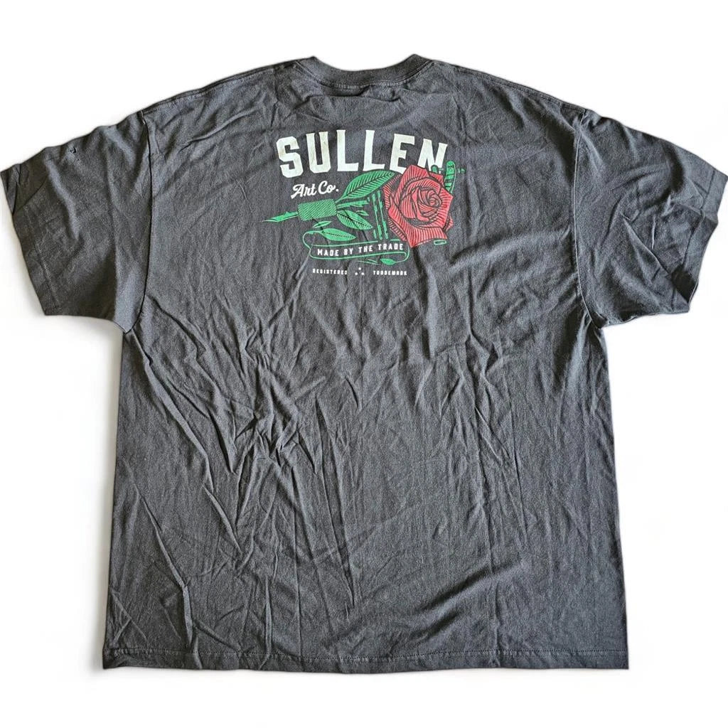 New Men's Sullen Art Collective Big & Tall 3x & 4x Black Premium Tattoo T-Shirt