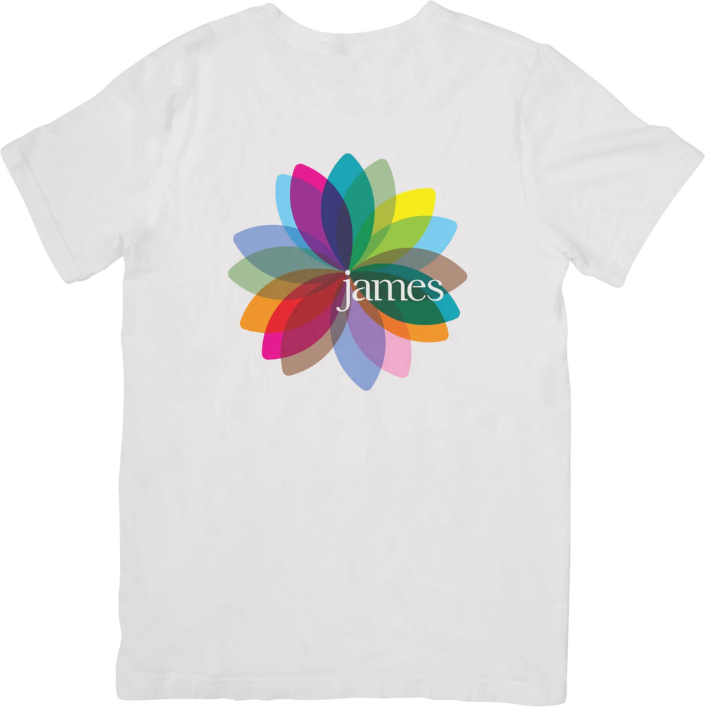 James Vintage Retro Fit for Men & Women Quality Cotton T-Shirts