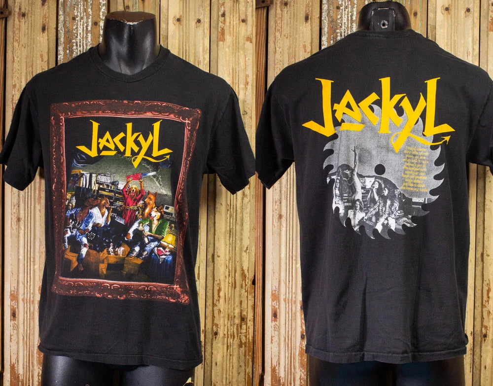 Vintage Jackyl Concert T Shirt 1992 Black