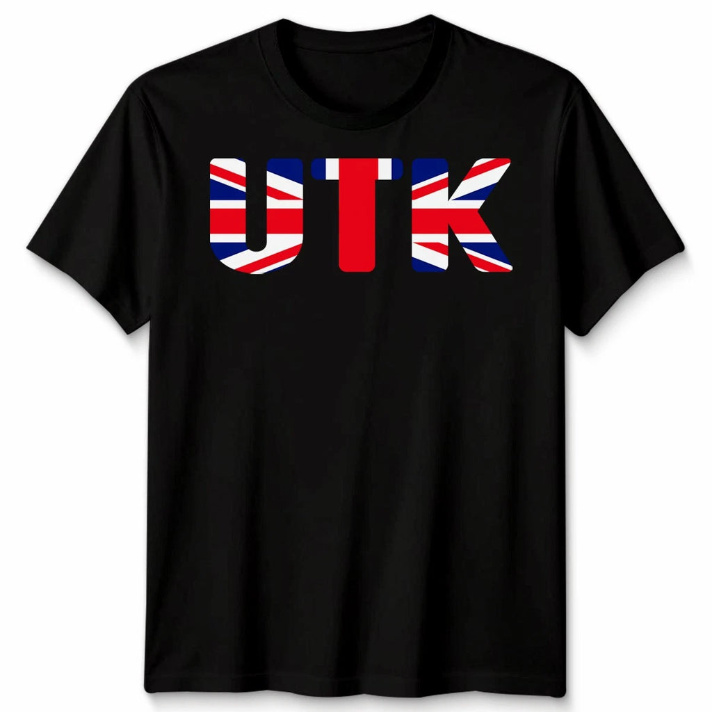 UTK Unisex T Shirt Unite The Kingdom UK Union Jack British Patriot Gift Tee
