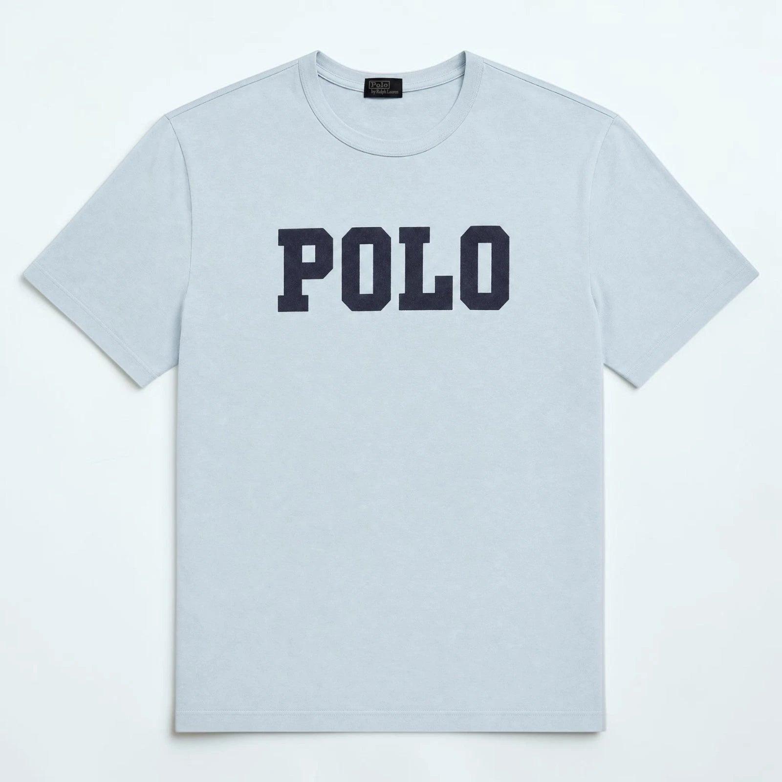 Polo Ralph Lauren White Graphic T Shirt POLO Logo Print Men's Casual Tee