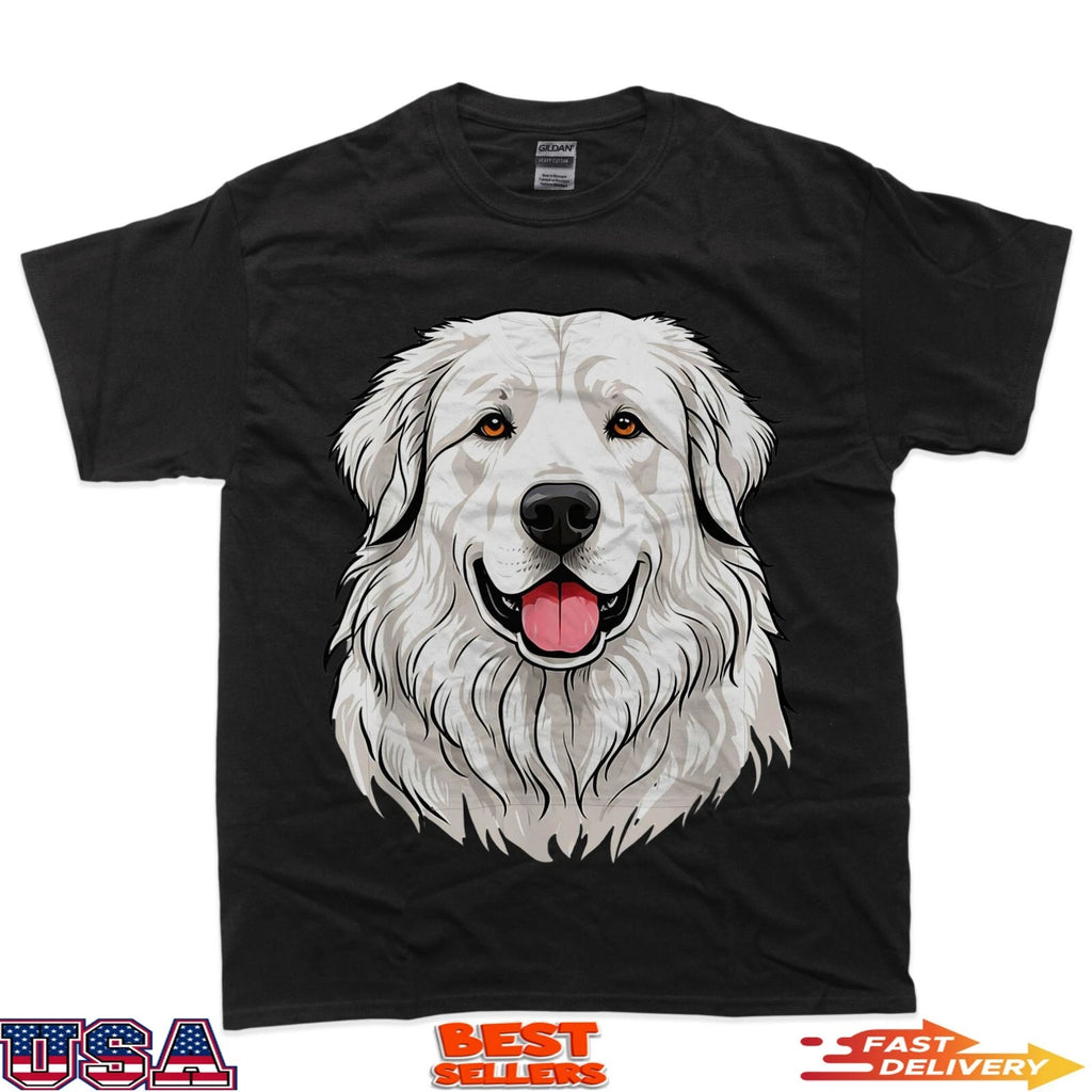 Cute Great Pyrenees Dog Breed T-Shirt