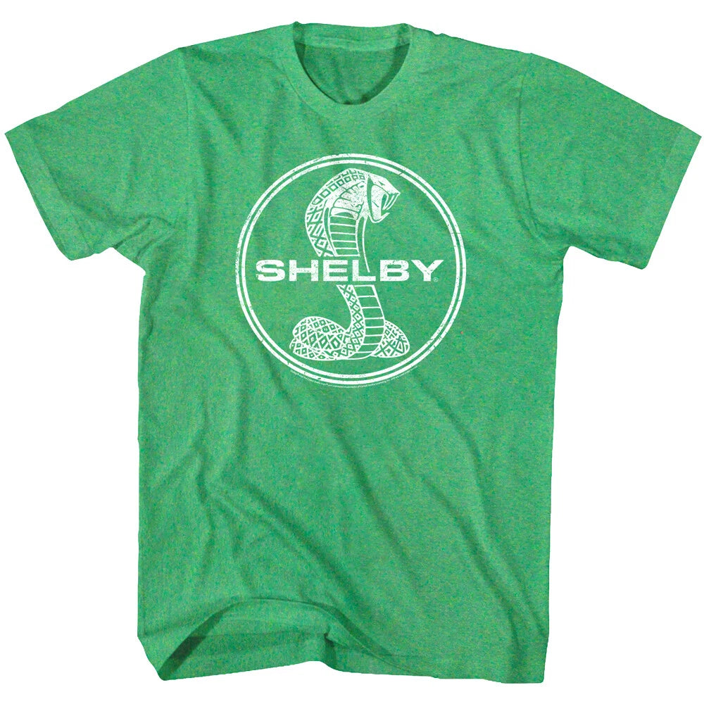 Shelby Cobra Vintage Snake Logo Men's T Shirt American Muscle Sports Car Racing
