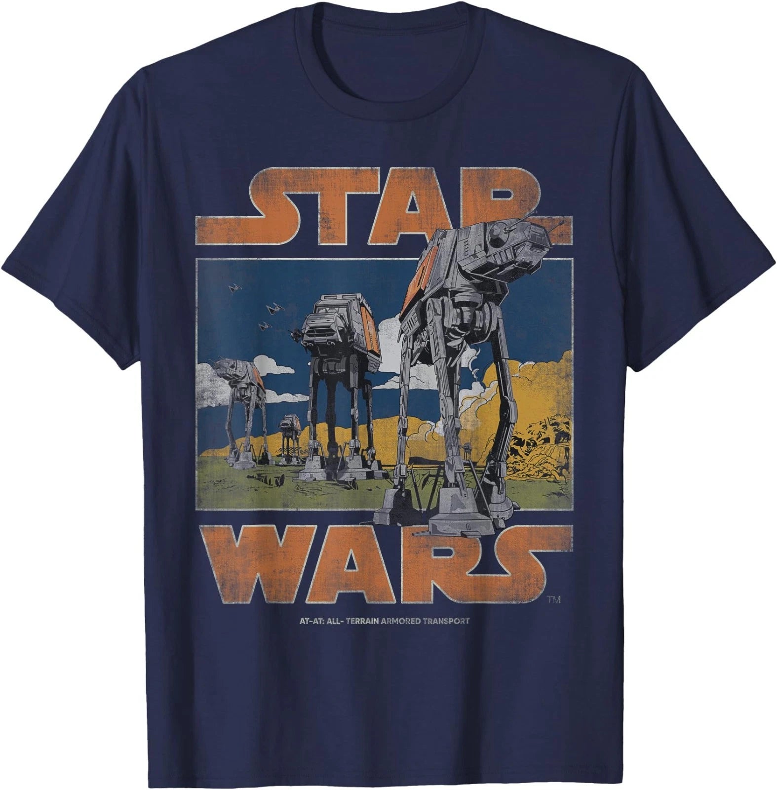 Star Wars AT-AT Walkers Vintage T-Shirt