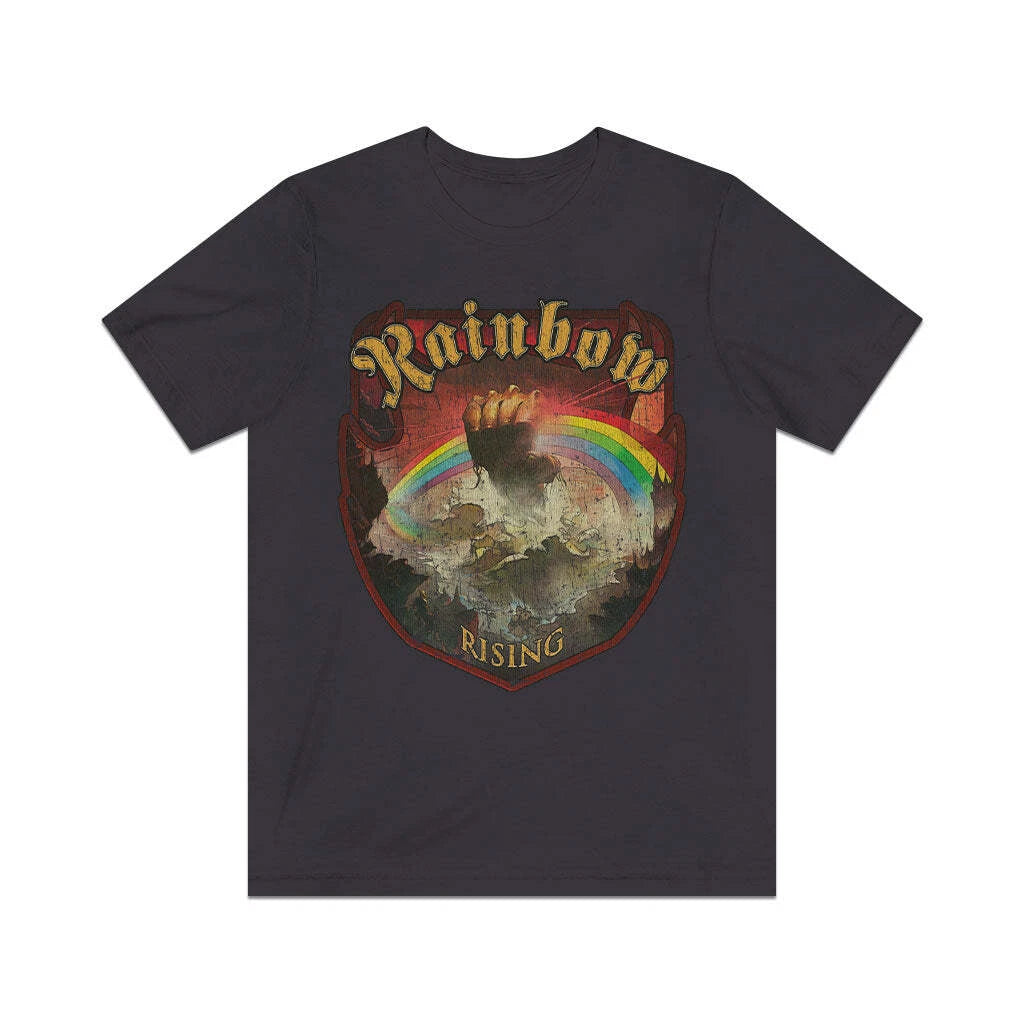 Rainbow Rising 1976 Vintage Men's T-Shirt