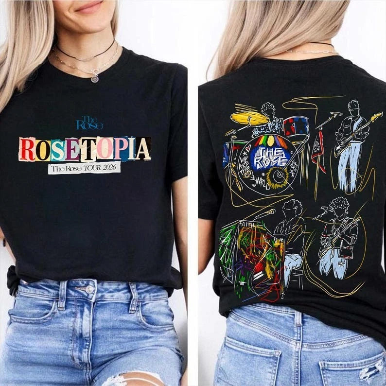 The Rose Rosetopia Tour 2026 Shirt, The Rose Shirt, ROSE Album Tee, The Rose