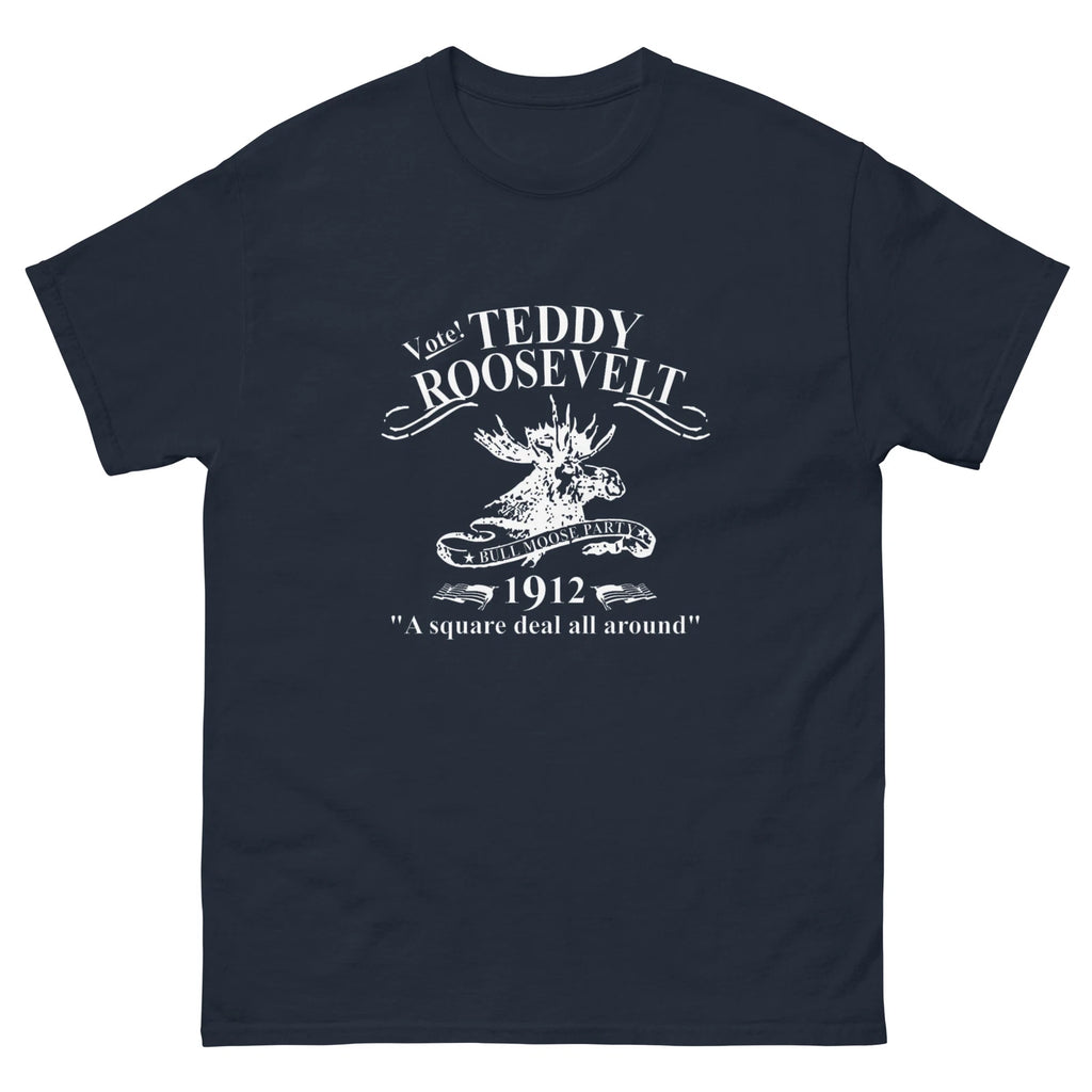 Vintage 1912 Poster for Progressive Bull Moose Party Roosevelt T-Shirt