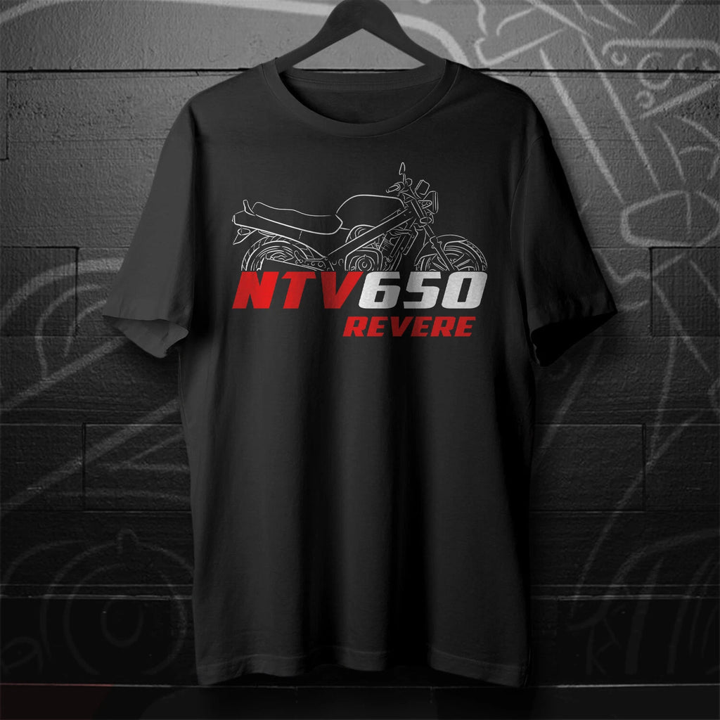 Honda NTV650 Revere 1988-1997 - Motorcycle T-Shirt for Riders
