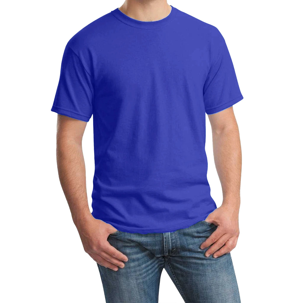 Hanes Essential-T Men’s Short Sleeve T-Shirt, Classic Cotton Crewneck Tee, S–5XL