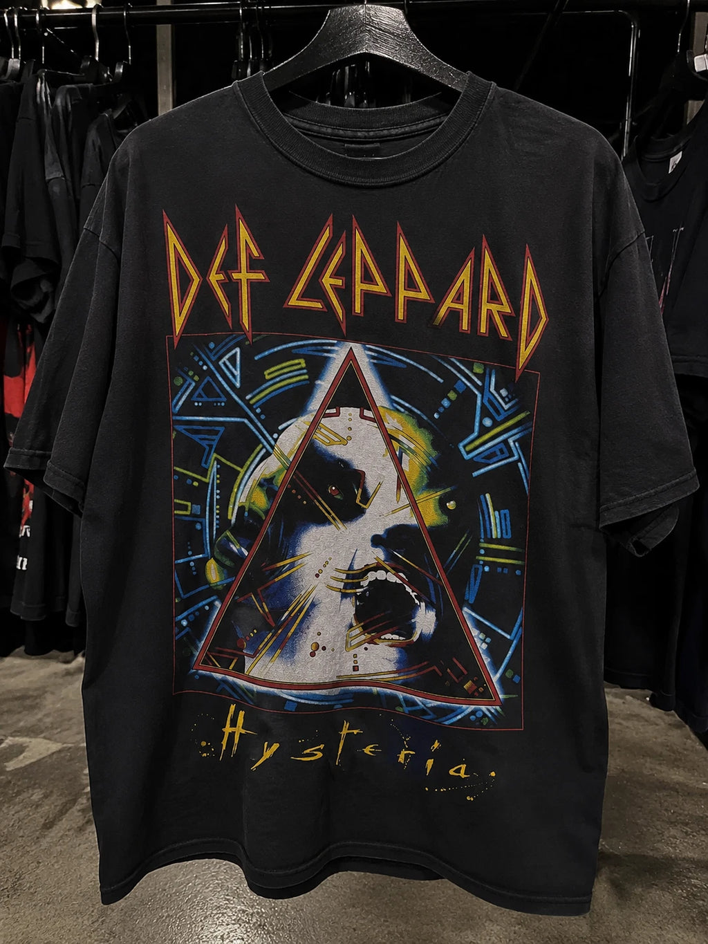 DEF LEPPARD Heavyweight T-Shirt 220GSM | Men’s Women’s Premium 100% Cotton