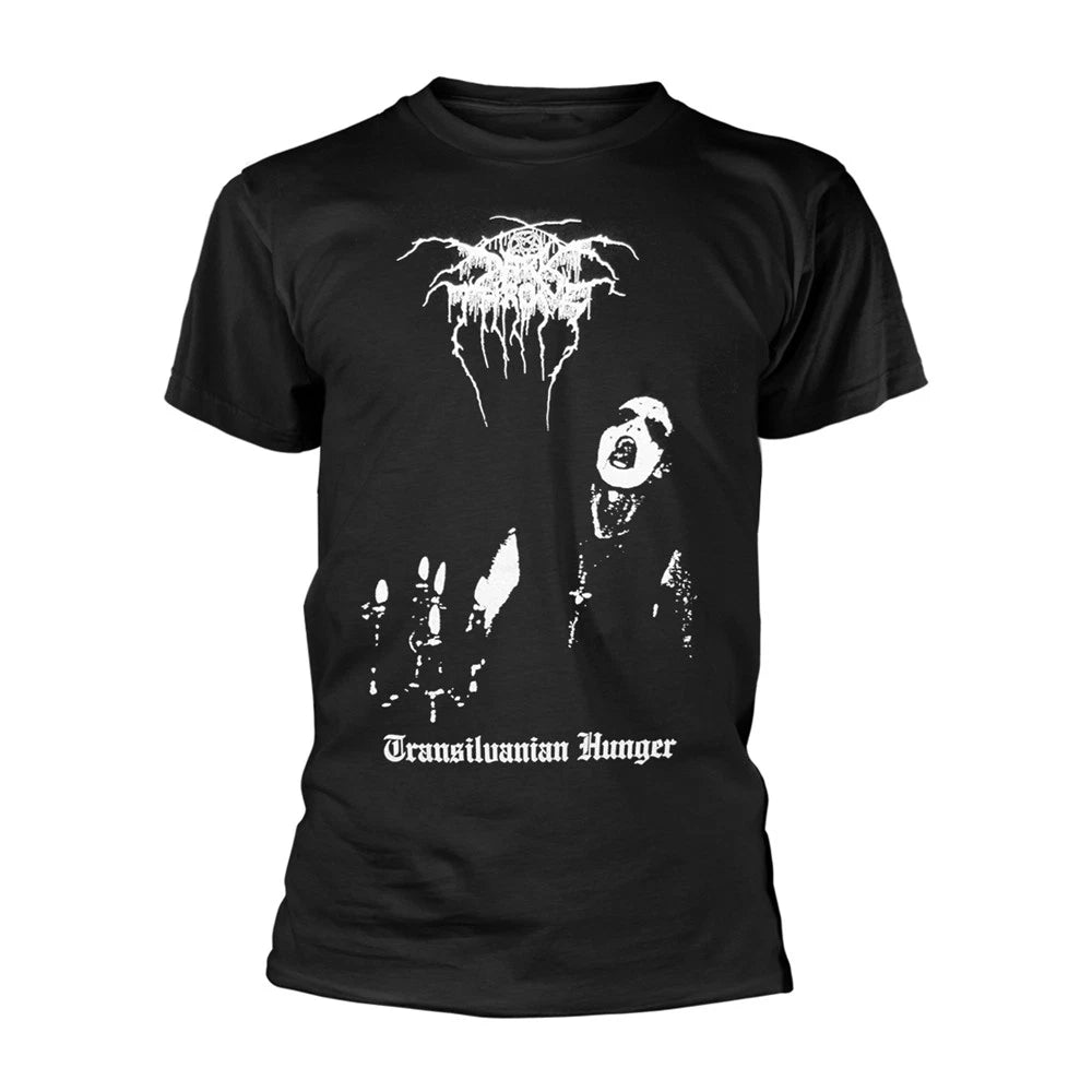 DARKTHRONE - TRANSILVANIAN HUNGER BLACK T-Shirt, Front & Back Print XX-Large