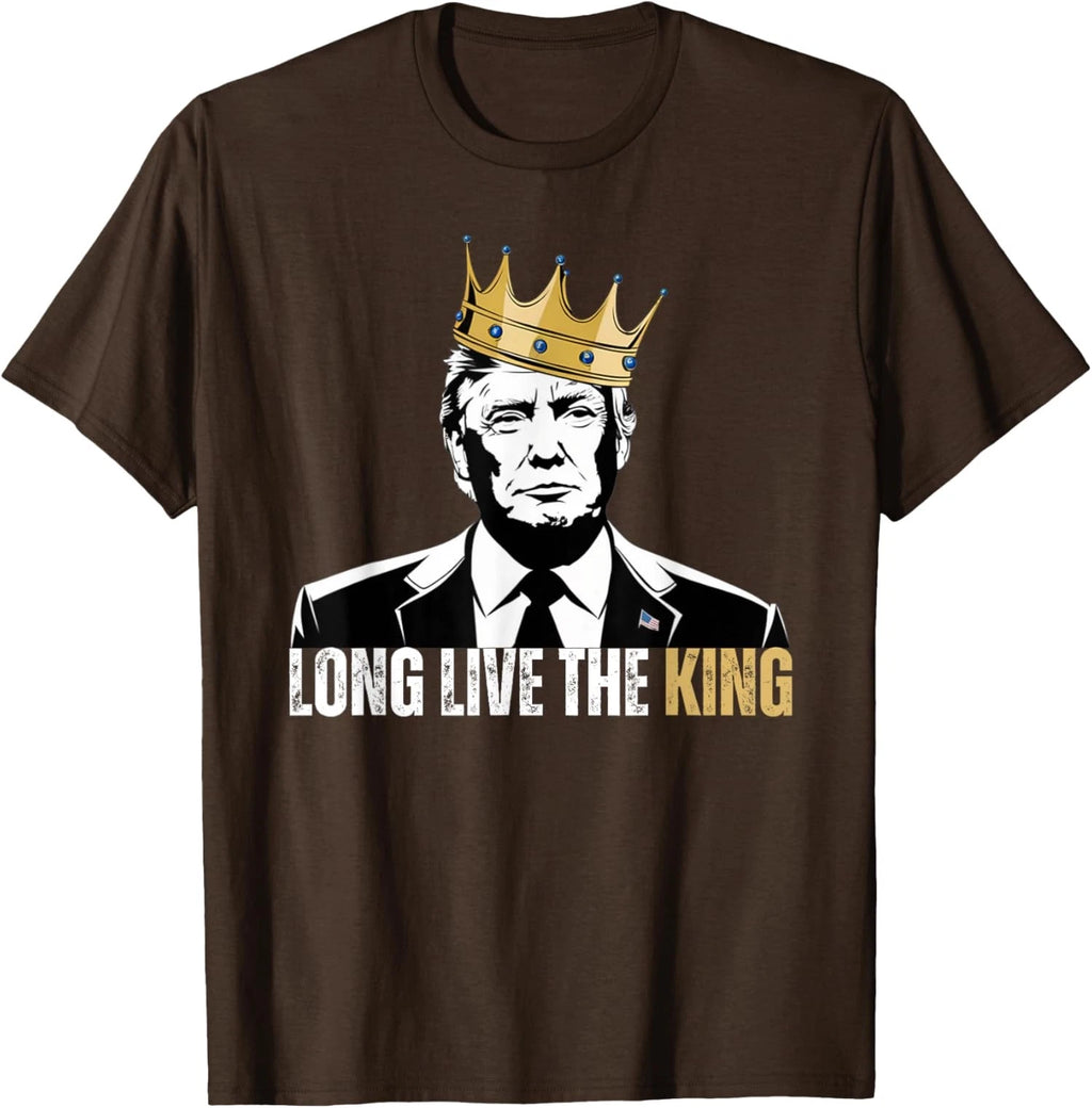 Retro Vintage Long Live The King Trump-inspired Unisex T-Shirt