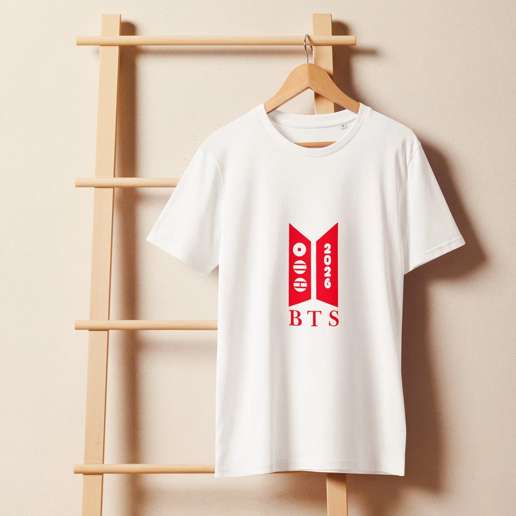 Arirang/BTS unisex organic mid-light t-shirt
