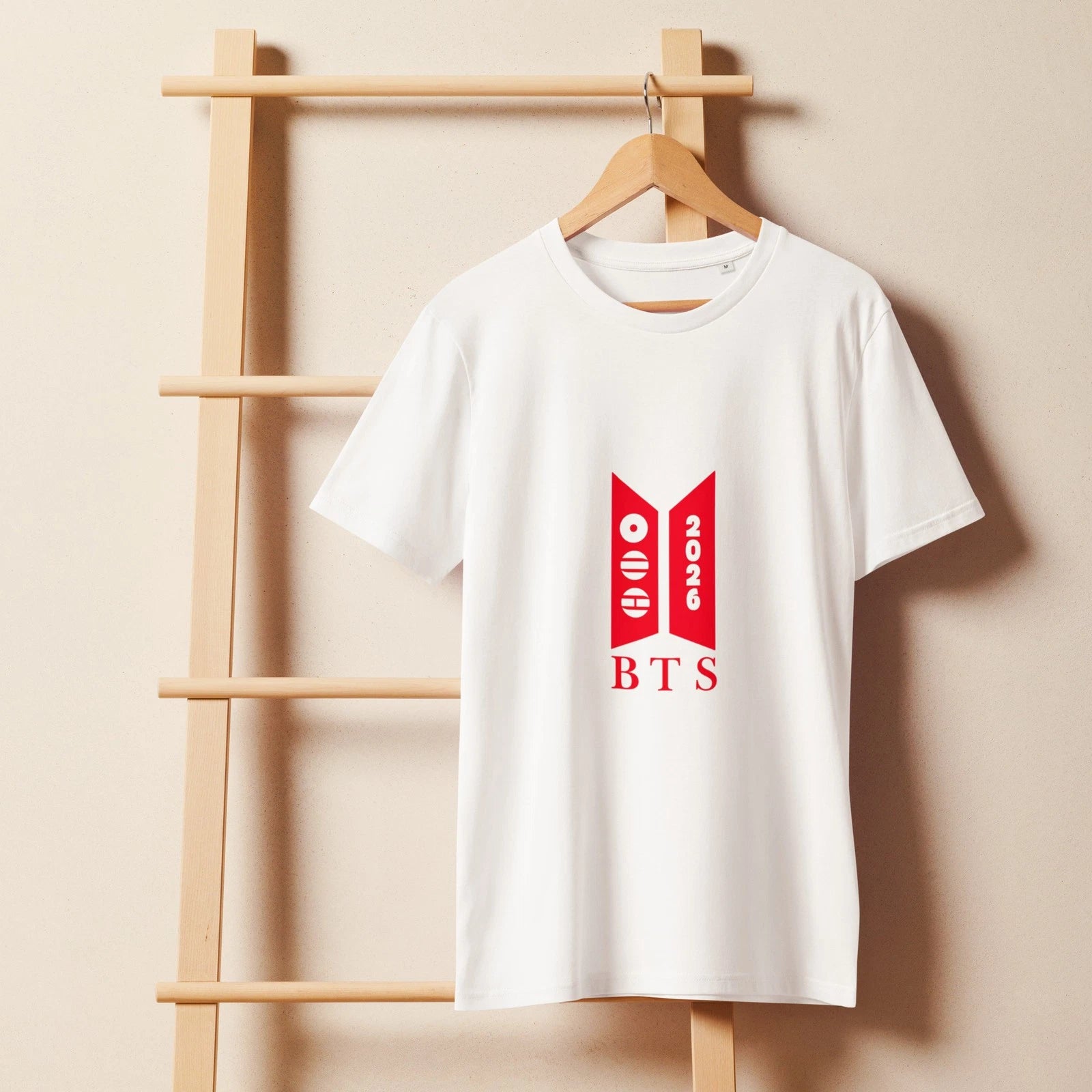 Arirang/BTS unisex organic mid-light t-shirt