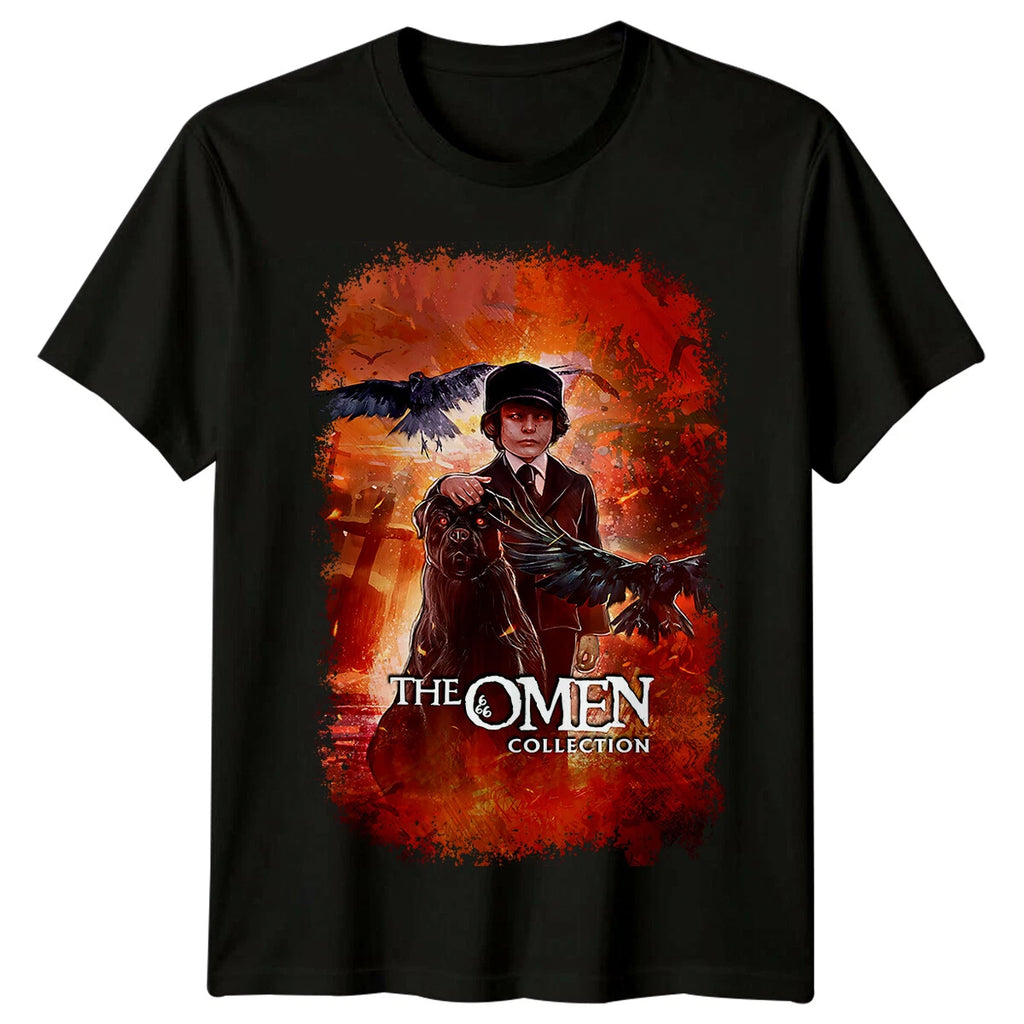 The Omen (1976) Movie Poster Inspired T-Shirt Retro 70s Tee Unisex Fans Gift