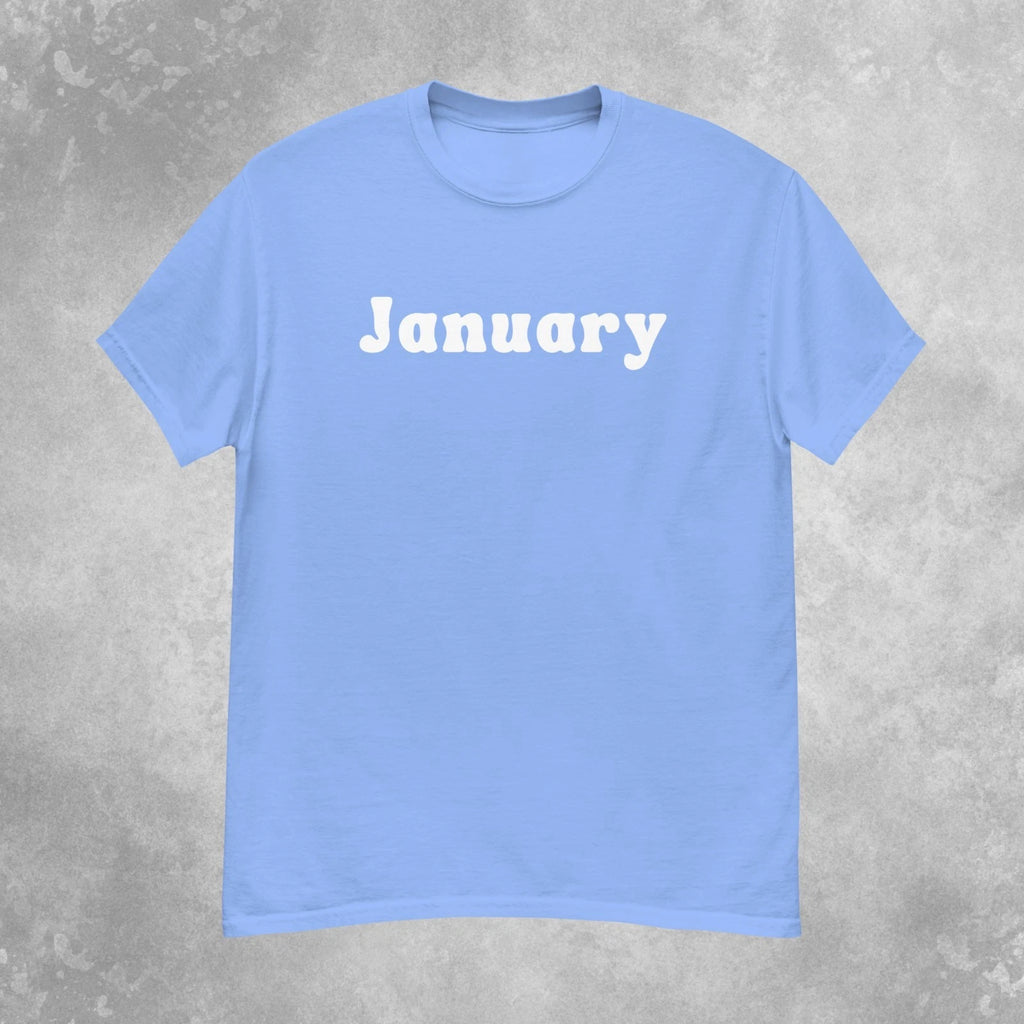January T-Shirt Mens S-2XL