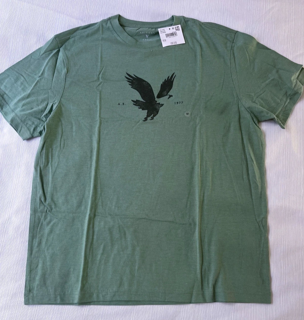 American Eagle Outfitters Men's Super Soft Graphic T-Shirt Size M Cotton Blend