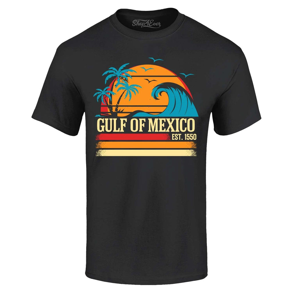 Gulf of Mexico Est. 1550 T-shirt Retro Beach Vintage Shirt