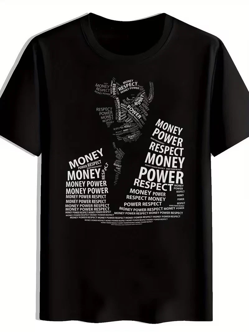 Crazy Killer Movie Graphic T-Shirt Vintage Gangster Style Casual Cotton Tee