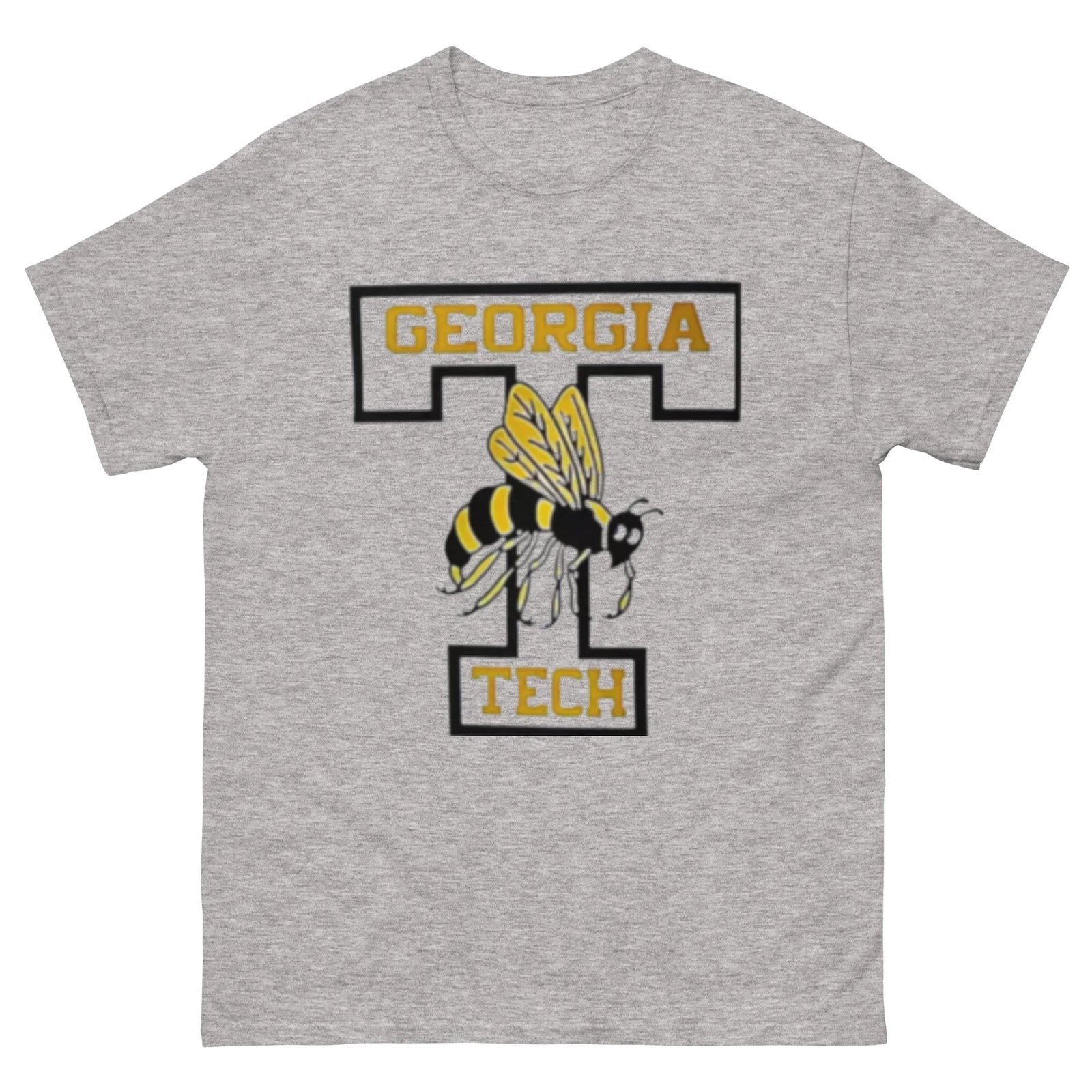 Vintage Georgia Tech T-Shirt Size S-XXL Yellow Jackets Single Tee ATL GA