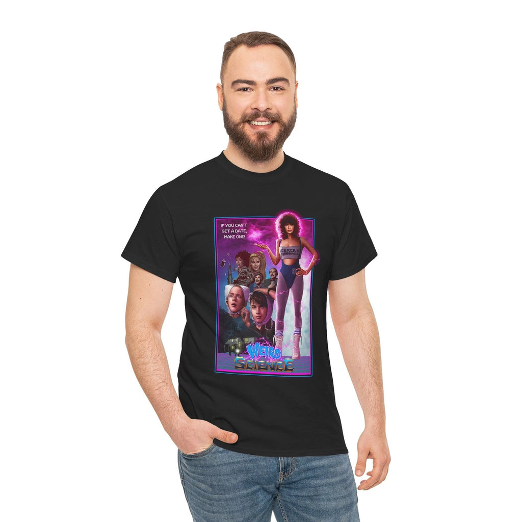 Weird Science 80s movie Unisex Heavy Cotton Tee