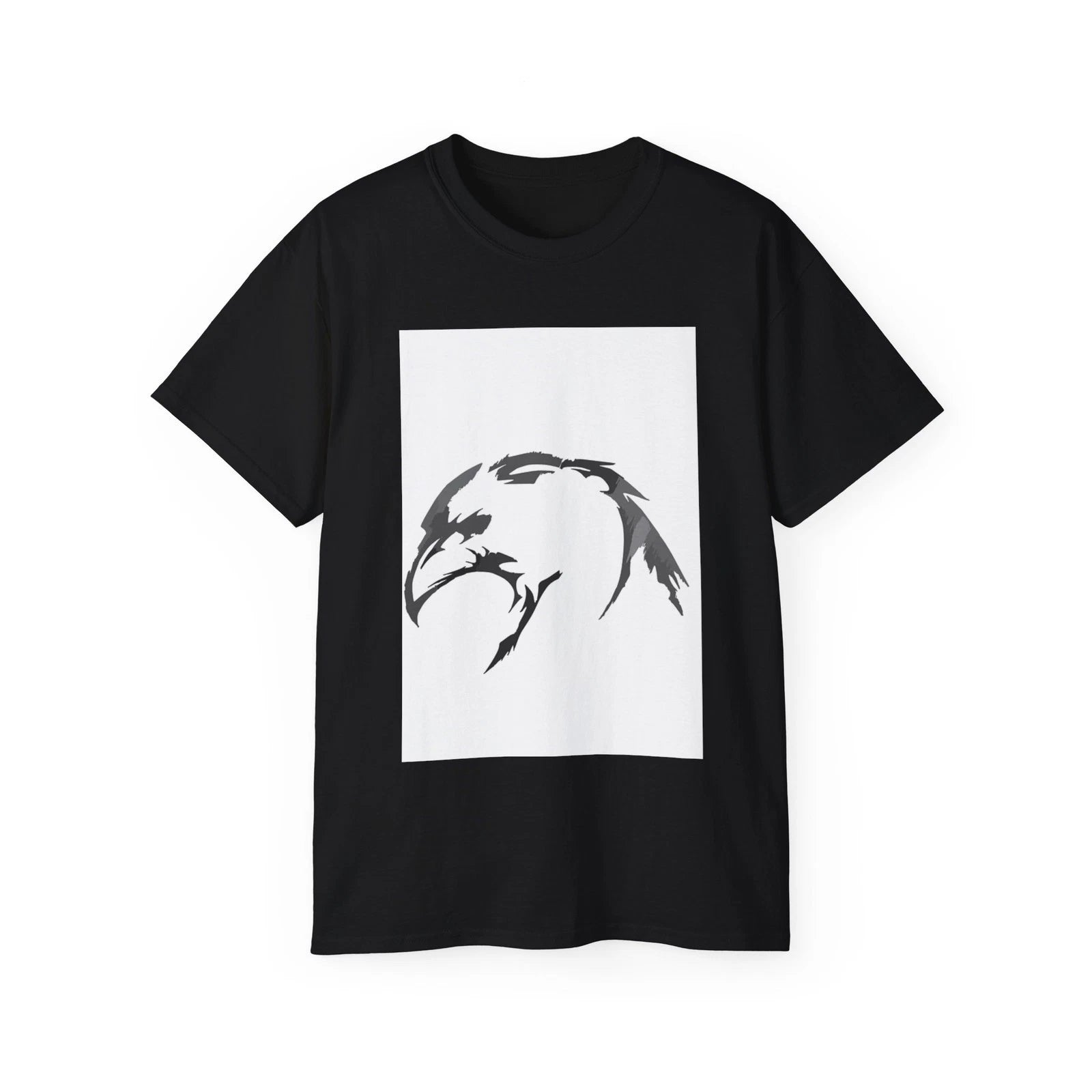 Bird Head Plumage Feathers Beak Nature | Custom Graphic T-Shirt