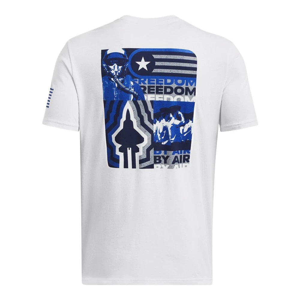 Under Armour 1386738 Men's UA Freedom By Air Graphic Tee Short Sleeve T-Shirt