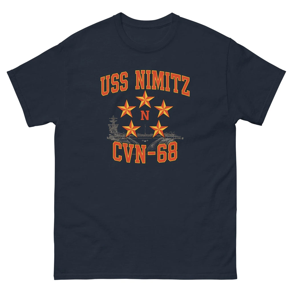 USS NIMITZ CVN 68 Unisex classic t-shirt
