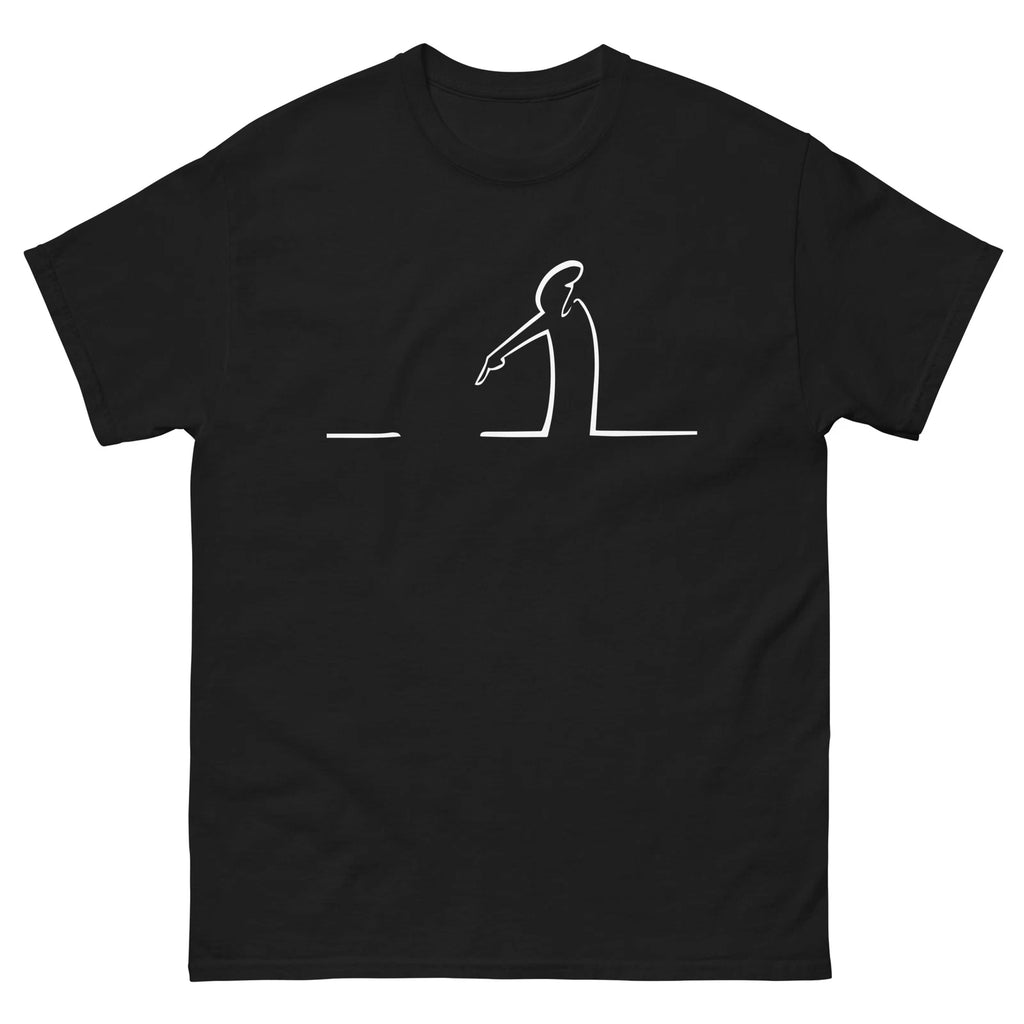 La Linea Shirt La Linea Line Ligne Short-Sleeve Unisex T-Shirt