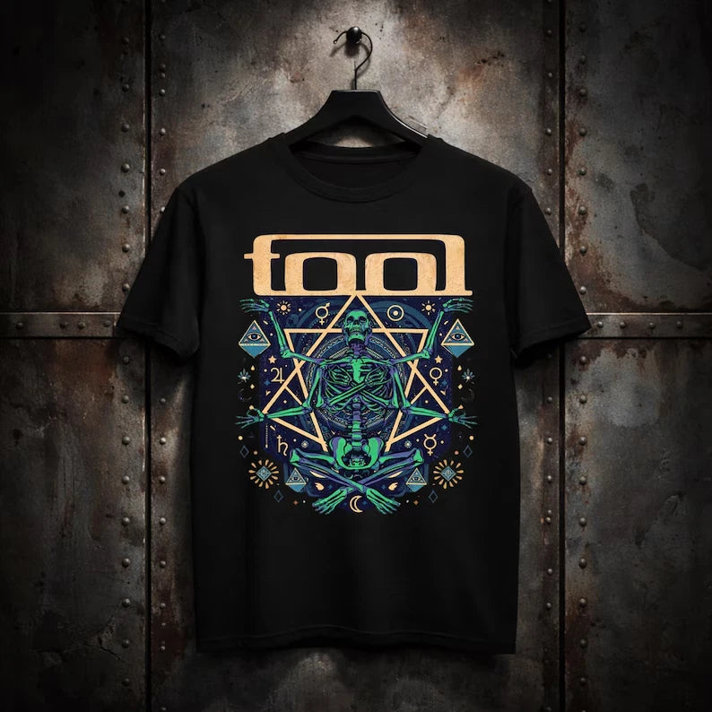 Vintage Tool Band T Shirt, Metal Music Merch T-Shirt