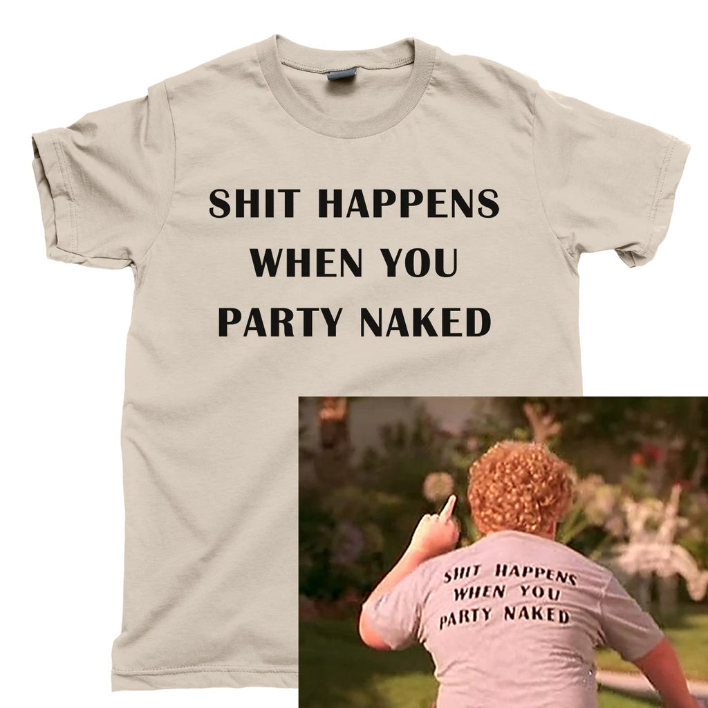BAD SANTA T Shirt Billy Bob Thornton Christmas Party Naked Drunk Santa Claus Tee