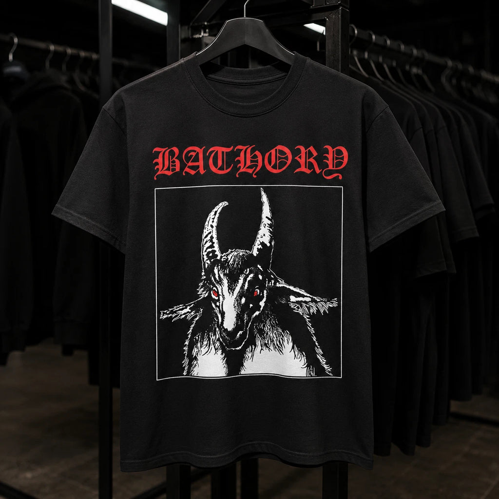 BATHORY Heavyweight T-Shirt 220GSM | Men’s Women’s Premium 100% Cotton