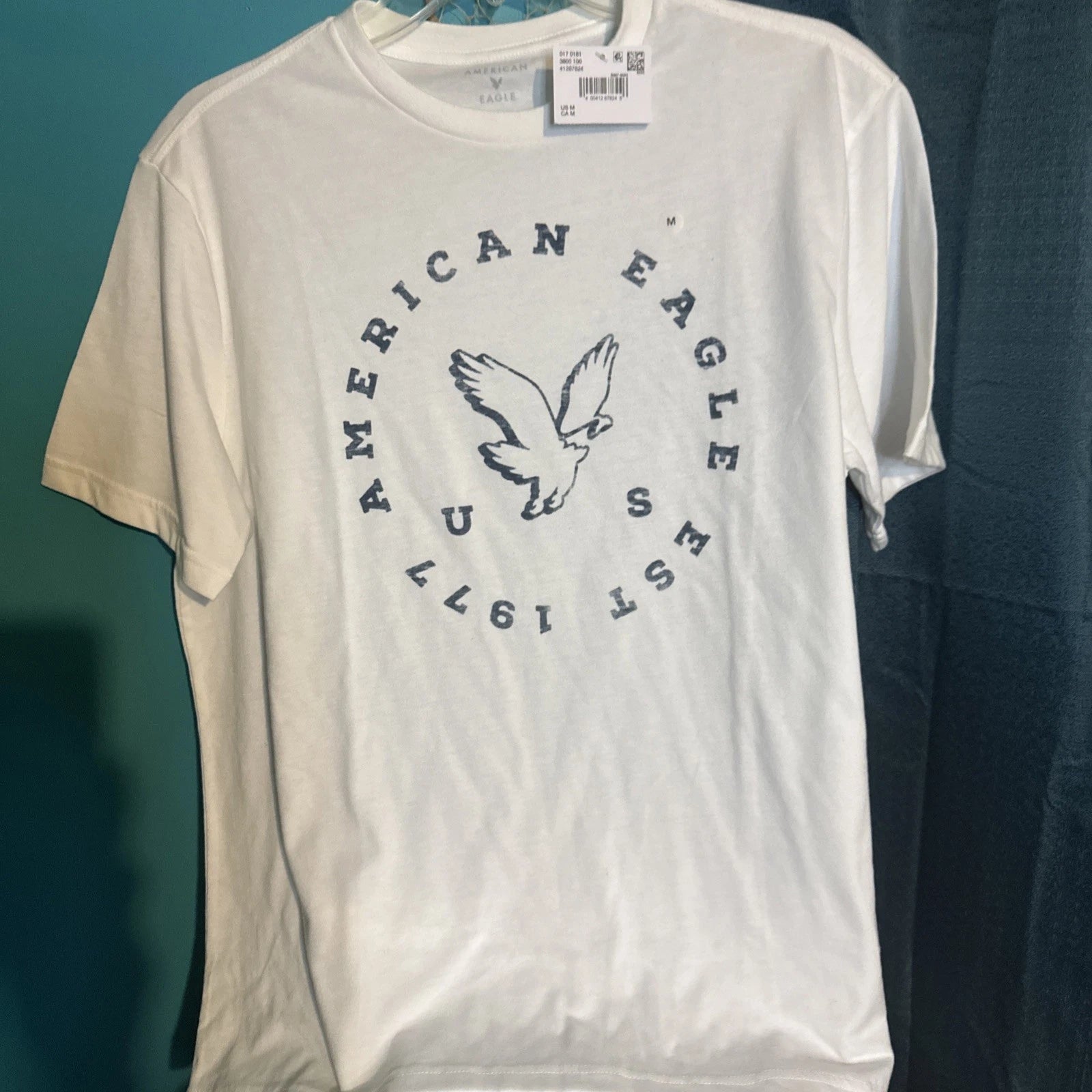 White Men American Eagle Tshirt Size M