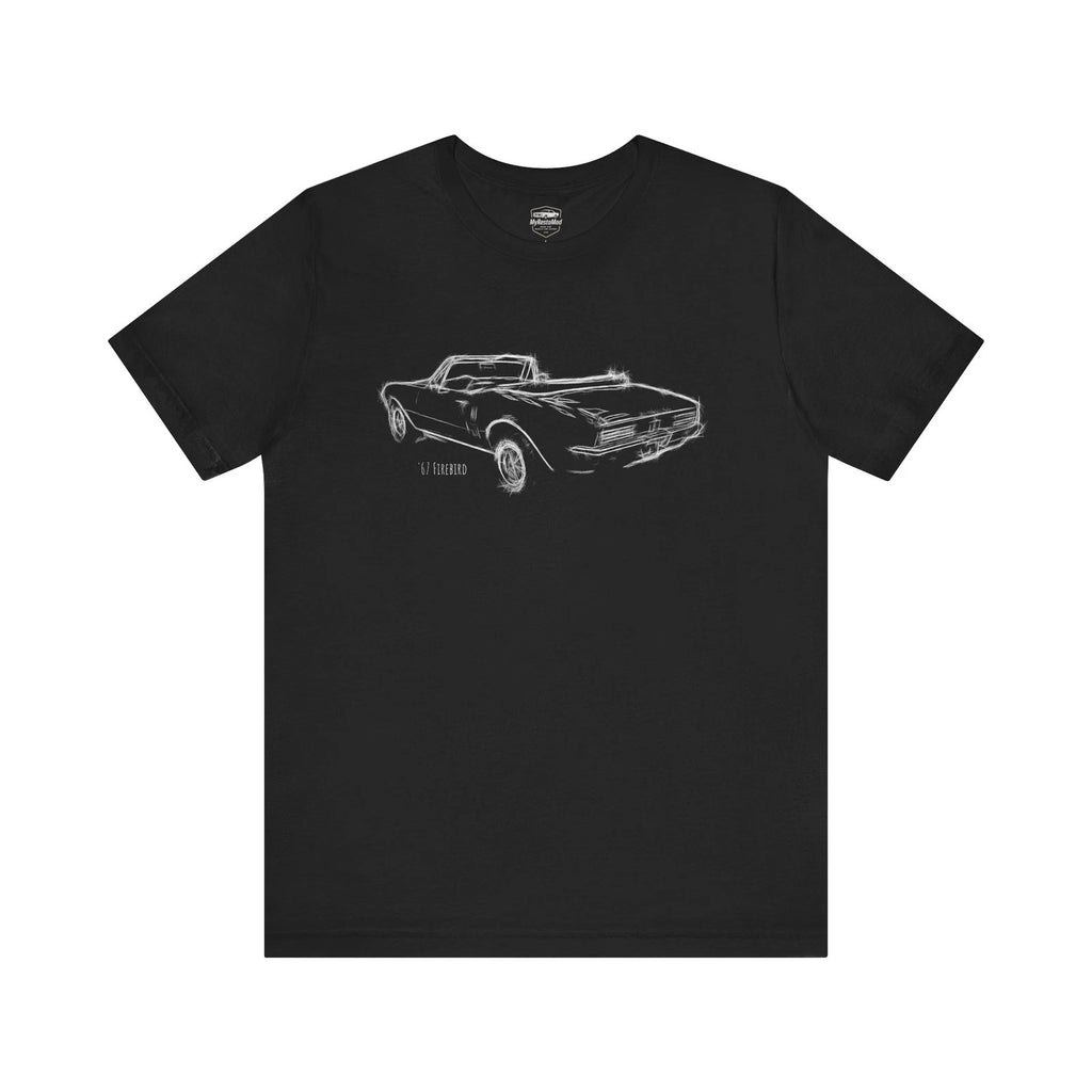 1967 Pontiac Firebird T-Shirt – Retro Convertible Muscle Car Unisex Tee