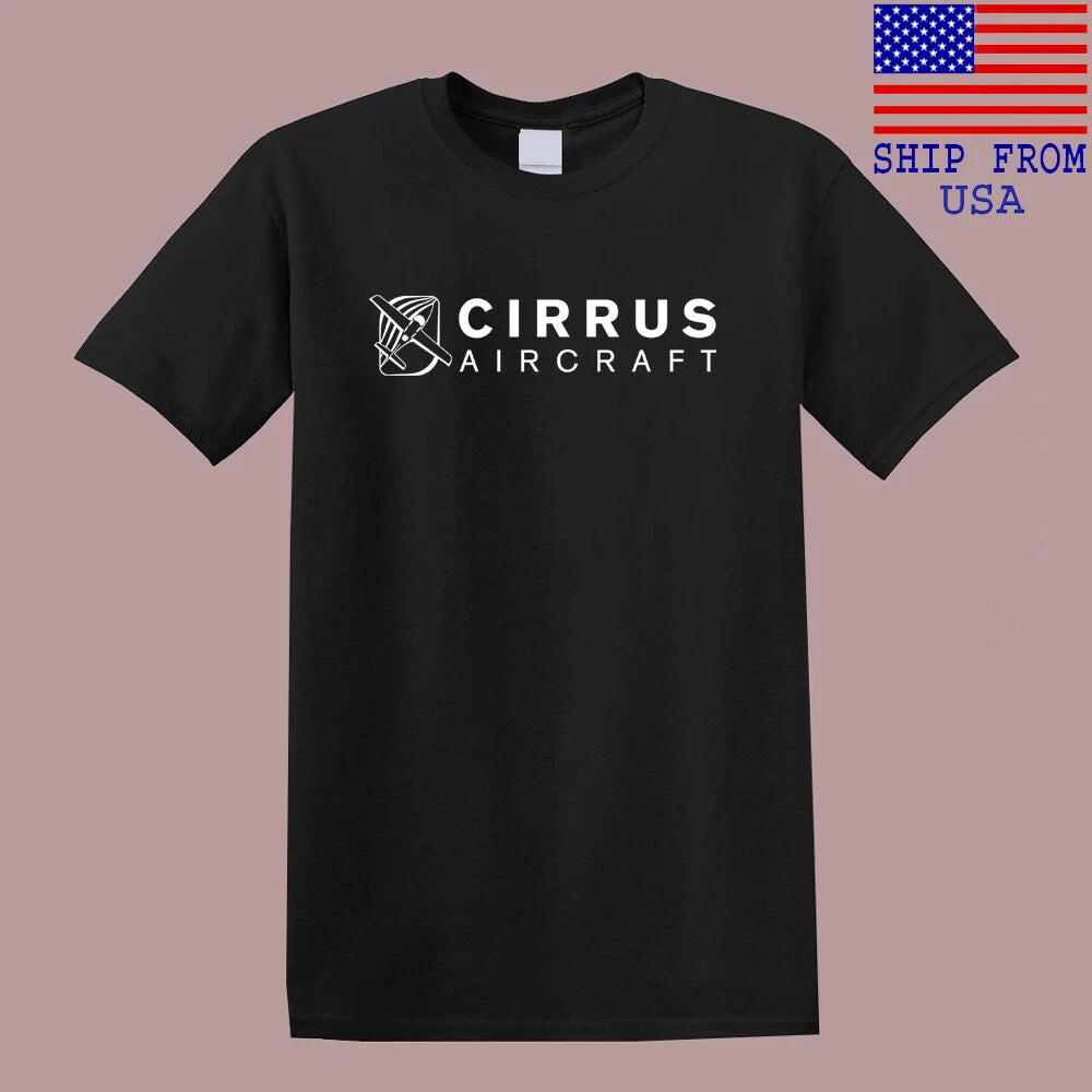 Cirrus Aircraft Men's Black Size S-5XL