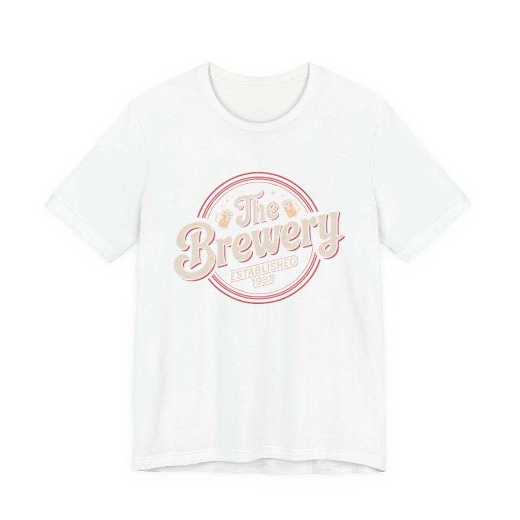 The Brewery Retro Summer Fourth of July T-Shirt | Vintage Circle Brewery Tee