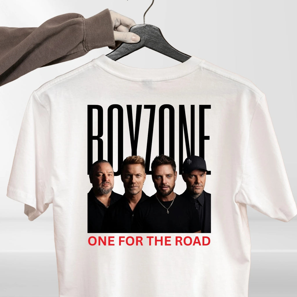 Boyzone One For The Road Concert 2026 T-Shirt - Gift For Music Lover Unisex Tee