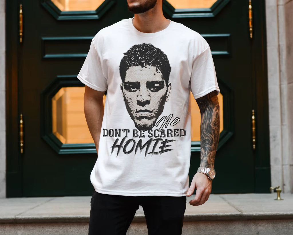 Nick Diaz bootleg Don't be scared homie Unisex Heavyweight Cotton T-Shirt MMA