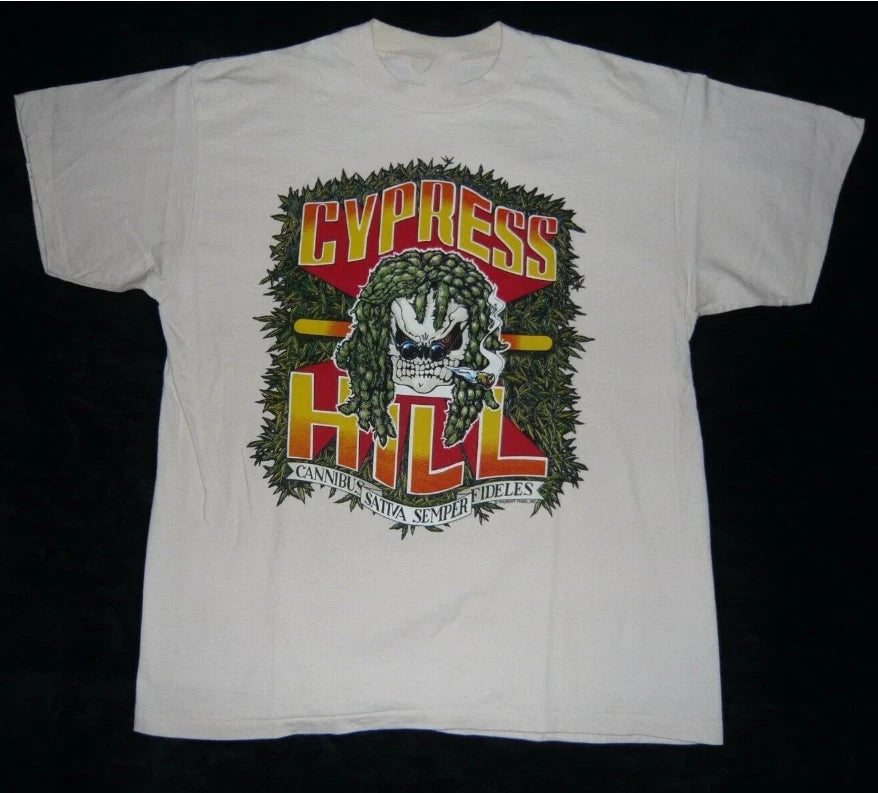 Vintage Cypress Hill House Of Pain 1993 Cotton White Men S-234XL T-Shirt