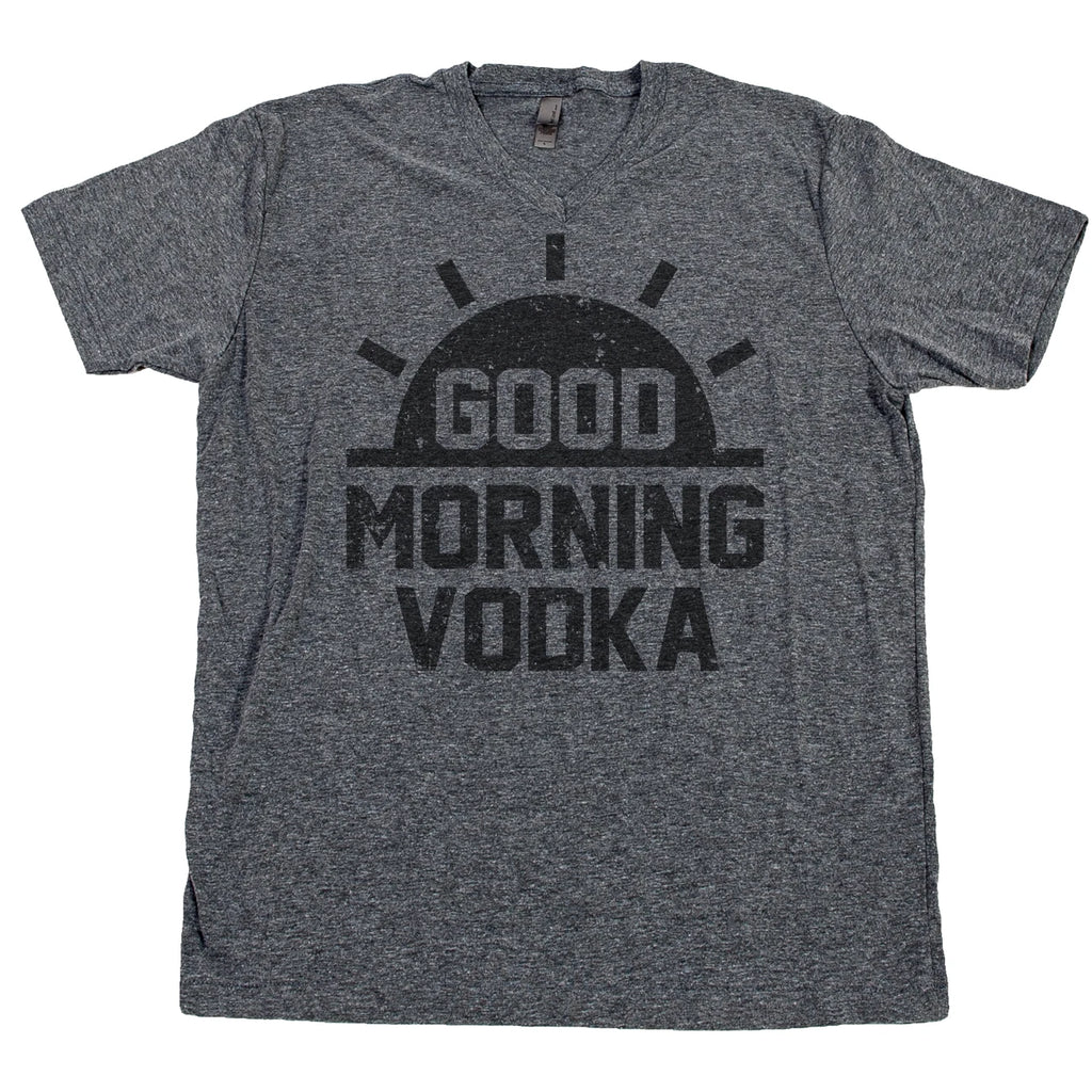 GOOD MORNING VODKA T Shirt This Is Probably Vodka Manmosa Hangover Hungover Tee