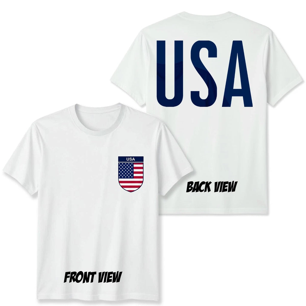 USA Football Unisex Kids T-Shirt Country Pride Soccer Tee #WC