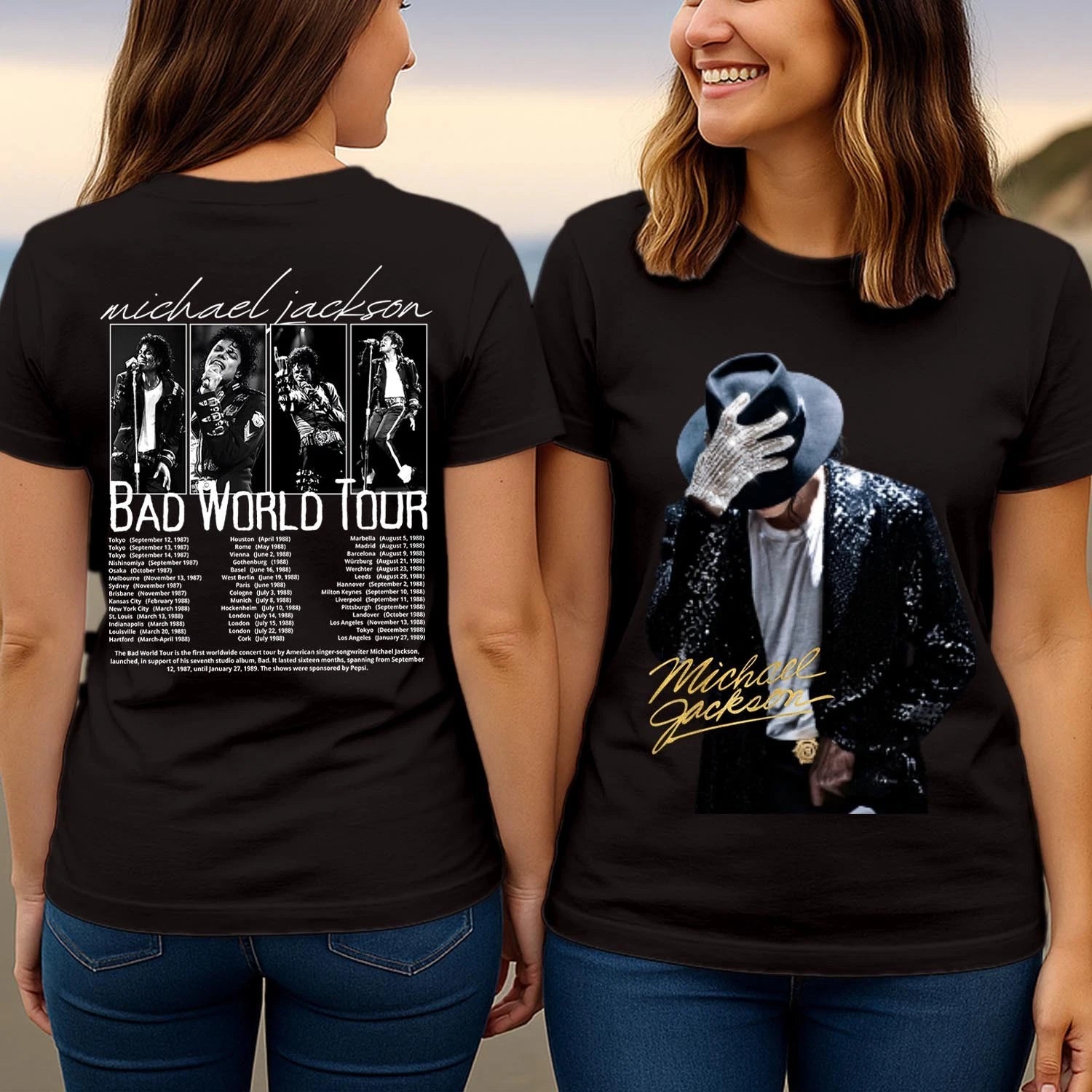 Michael Jackson King of Pop Shirt Beat It Thriller T-shirt MJ-2