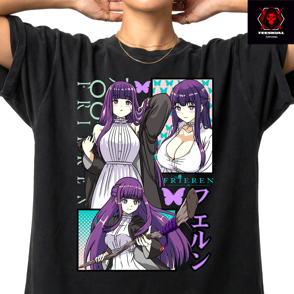 Fern 'Frieren: Beyond Journey's End' Anime Manga Unisex Premium T-Shirt 🔥