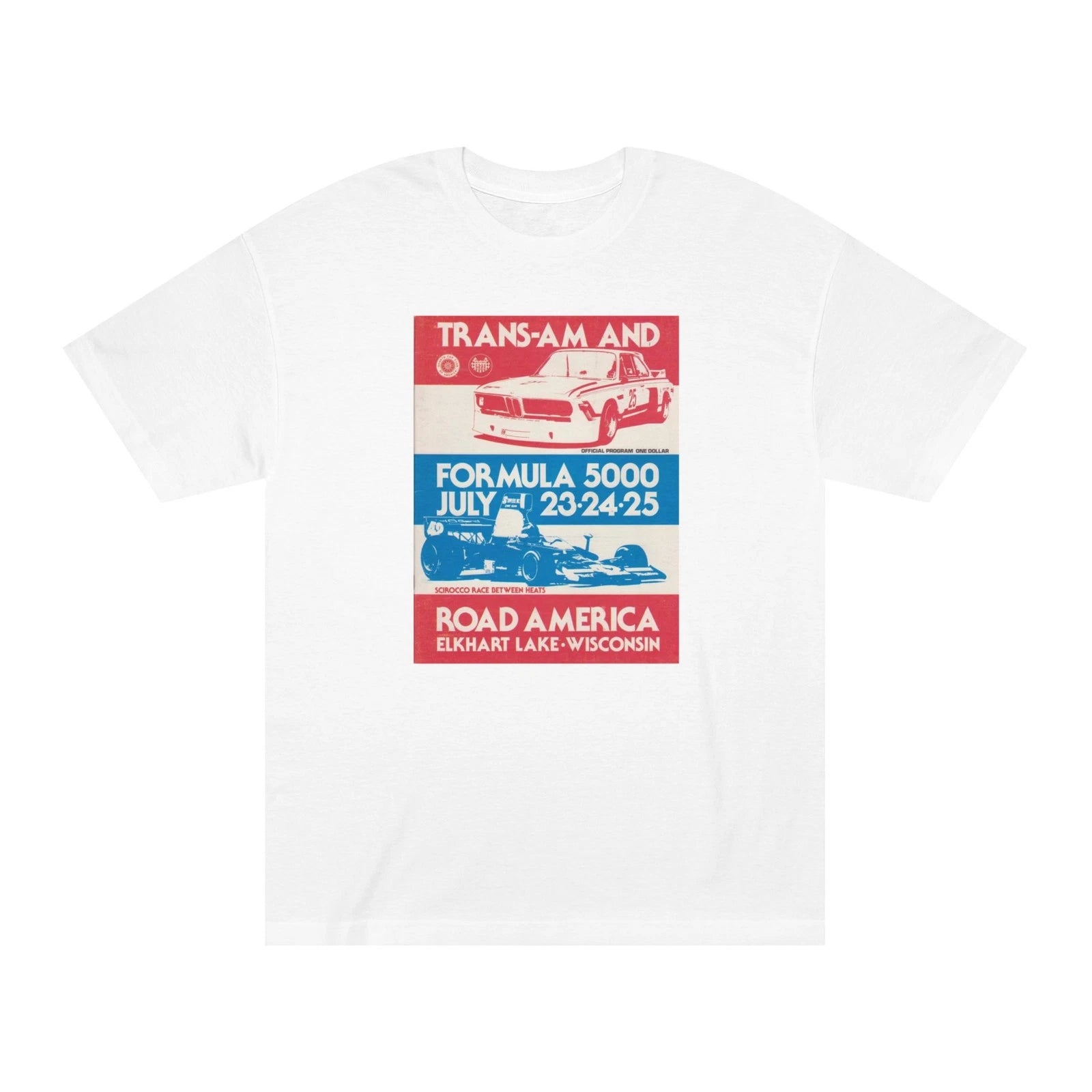 Retro Car Racing Classic Tee, Trans-Am Vintage Motorsports T-Shirt Race Gift