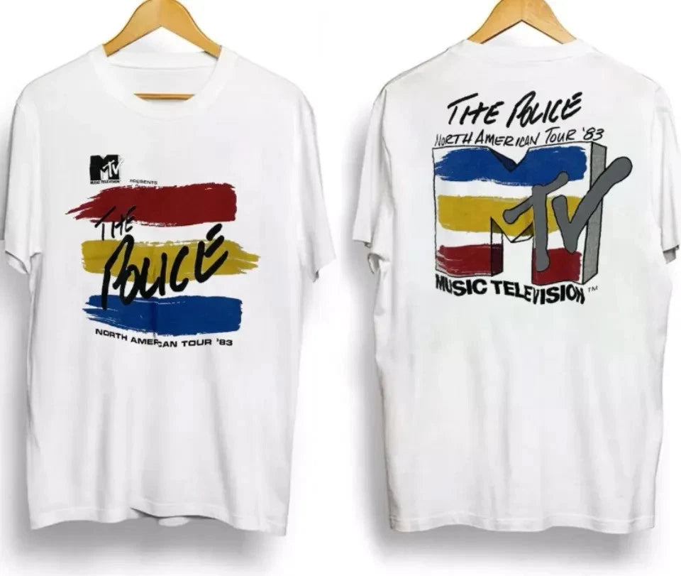 1983 The Police North American Tour T Shirt
