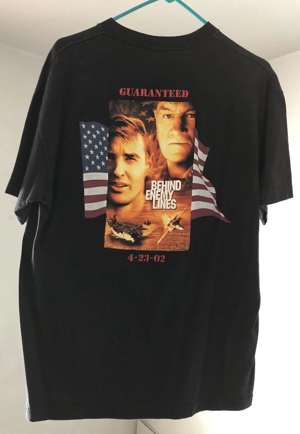 Vintage 2002 Behind Enemy Lines Hollywood Video Movie Promo Large Shirt