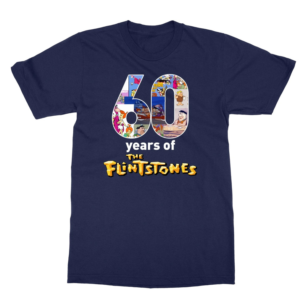 60 years of the Flintstone thank you for the memories Men's T-Shirt